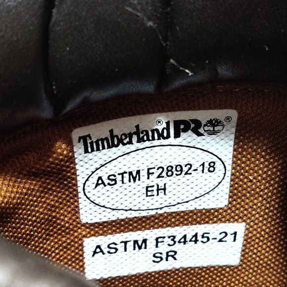 Timberland PRO Waterproof Work Boots Brown Soft Toe Mens 11M Oil Resistant main image 10